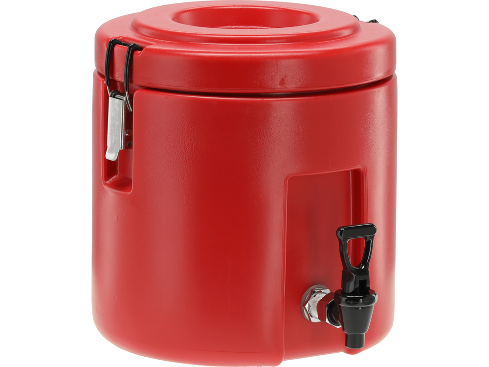 YATO TERMOS TRANSPORTOWY OKRĄGŁY Z KRANIKIEM 9L RED YG-09230