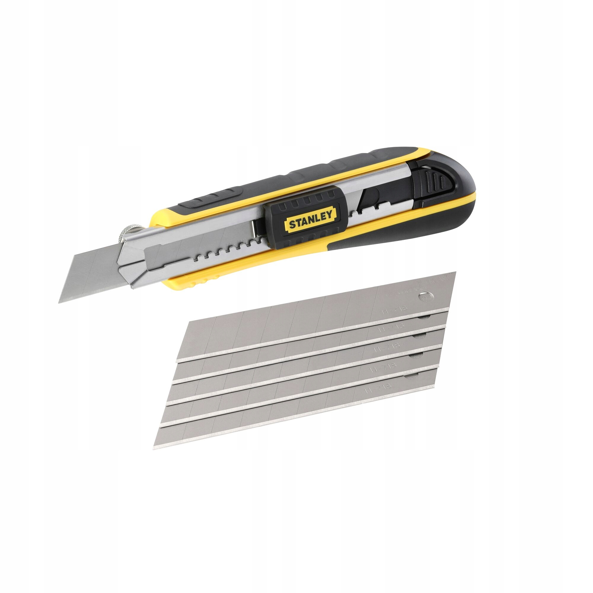 STANLEY FATMAX NÓŻ OSTRZE ŁAMANE 18 mm AUTO BLOKADA +6 OSTRZE 0-10-481