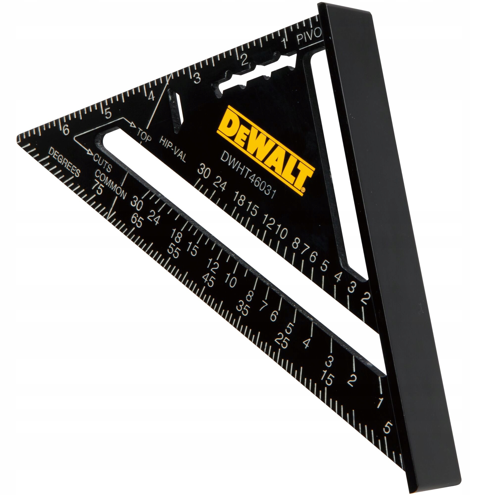 DeWALT PRZYMIAR DEKARSKI 7'' KĄTOWNIK UNIWERSAL STOLARSKI 17,78cm DWHT46031