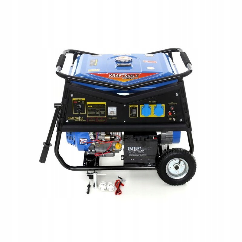 AGREGAT PRĄDOTWÓRCZY GENERATOR PRĄDU 5000W 7KM KD145 JEDNOFAZOWY PRZENOŚNY