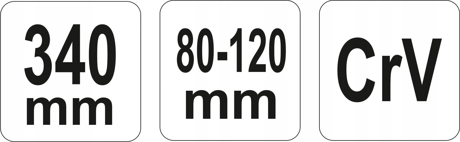 YATO KLUCZ PRZEGUB KLUCZ HAKOWY Z NOSKIEM PRZEGUBOWYM 80-120MM YT-01673