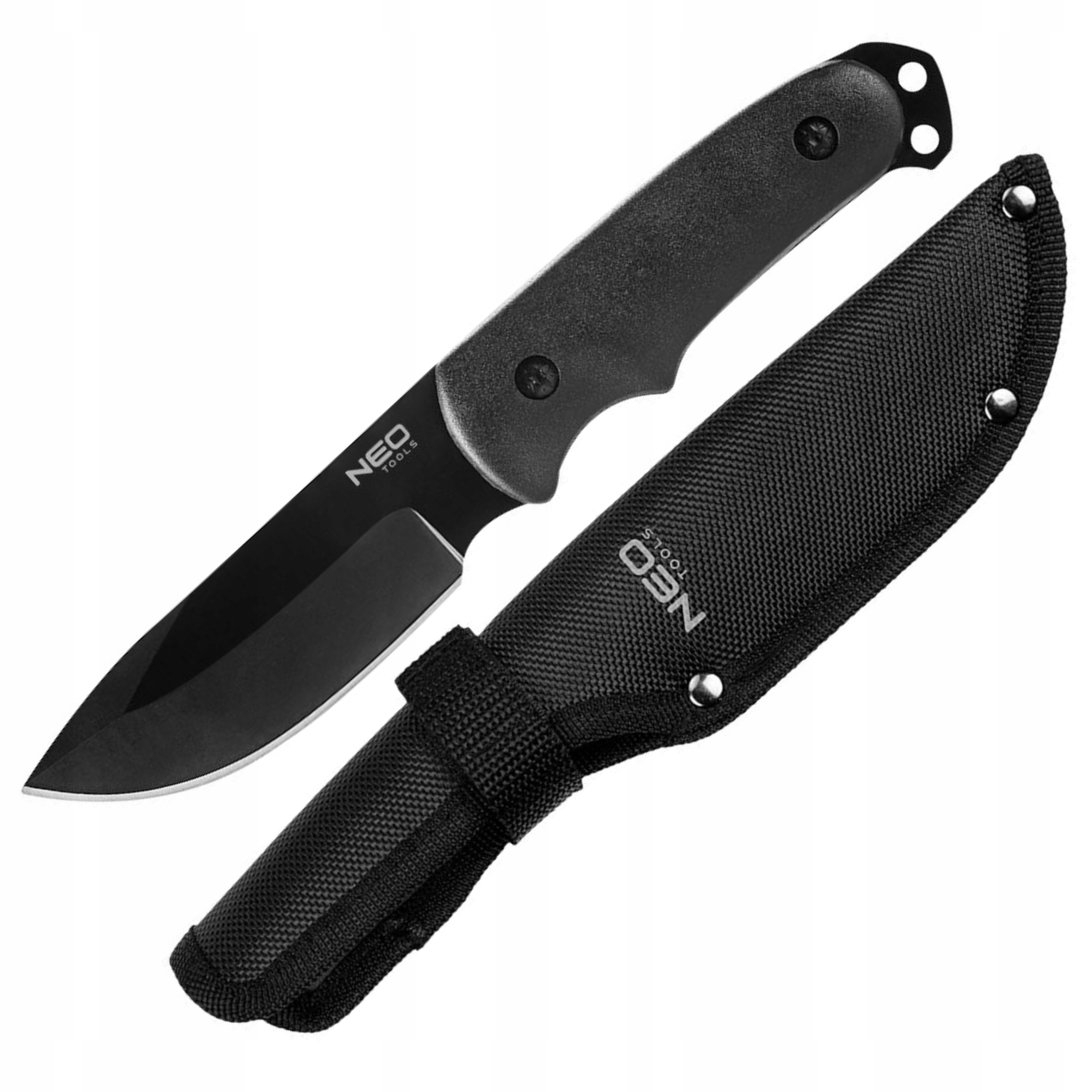 NEO NÓŻ SURVIVALOWY TAKTYCZNY FULL TANG 22cm +ETUI