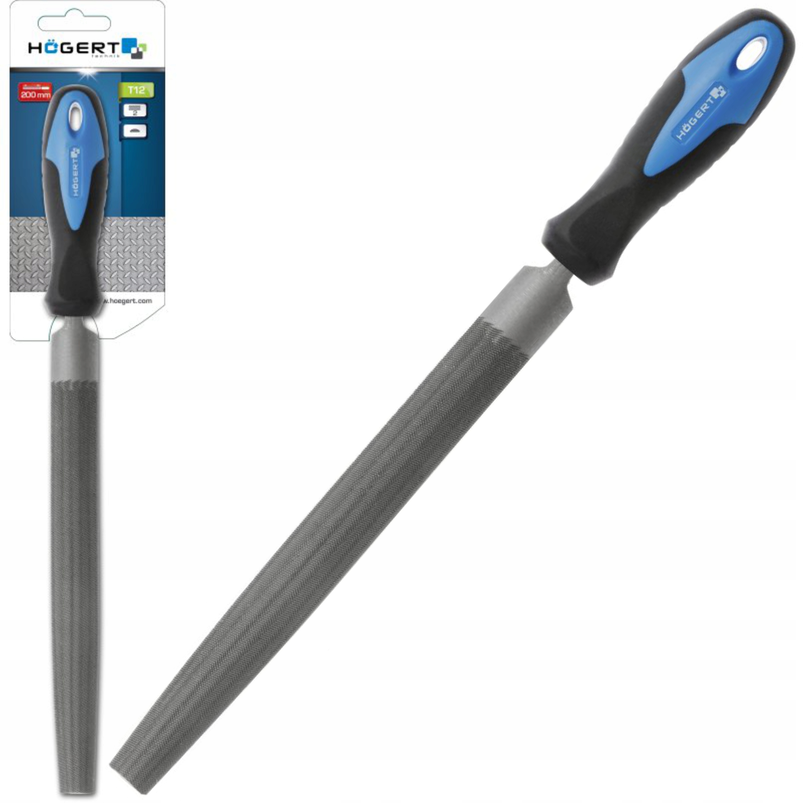 HOGERT PILNIK PÓŁOKRAGŁY 200 MM T12 HT3B801