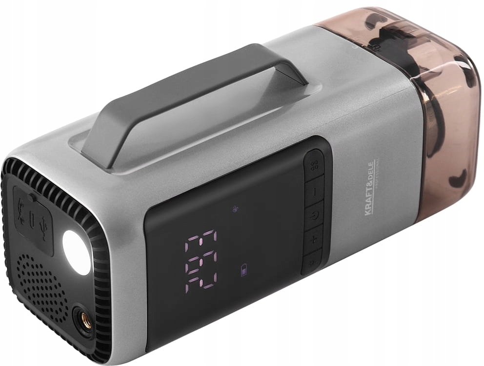 URZĄDZENIE WIELOFUNKCYJNE ODKURZACZ JUMP-STARTER LATARKA POWERBANK 10000mAh