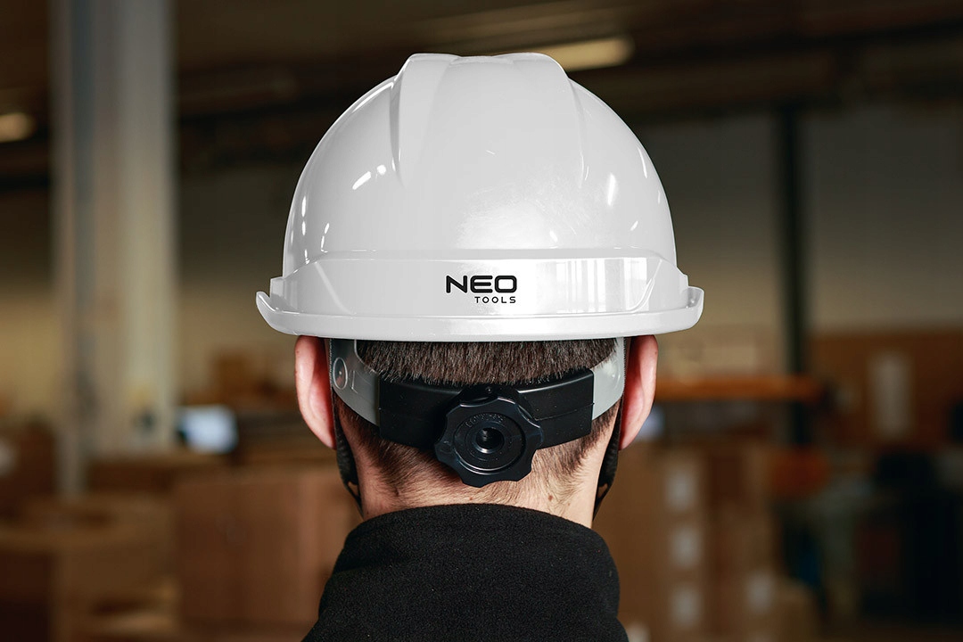 NEO HEŁM KASK BHP BUDOWLANY ROBOCZY OCHRONNY BIAŁY