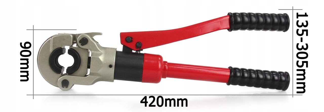 ZESTAW PRASKA ZACISKARKA HYDRAULICZNA DO RUR 12PCS U+TH+V WALIZKA M55915