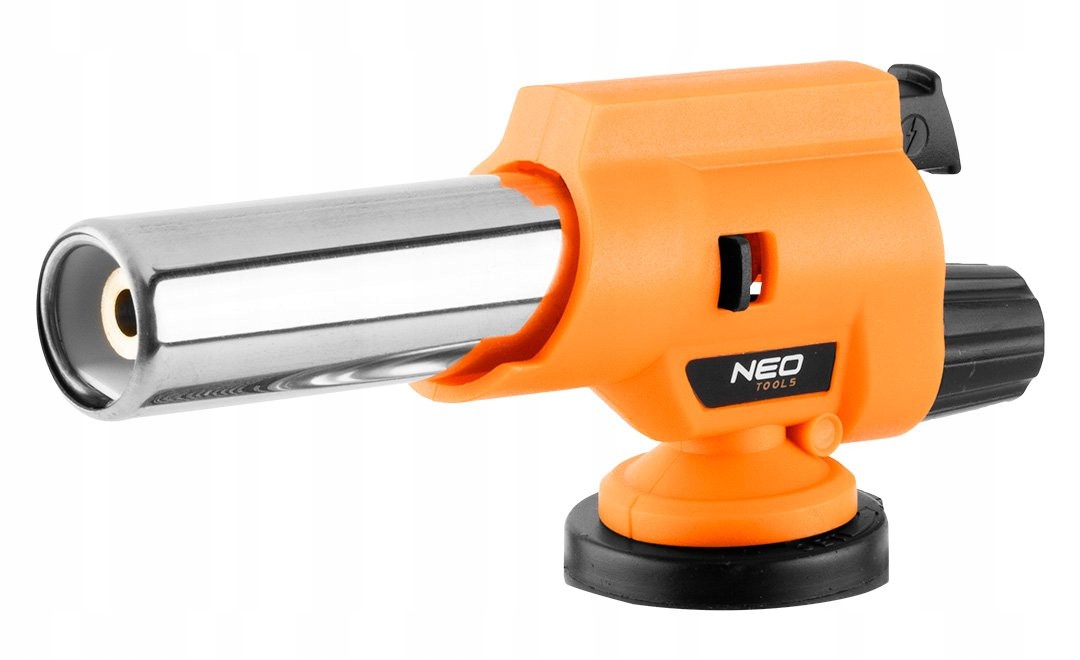 PALNIK GAZOWY NAKRĘCANY ZAPŁON PIEZO 360 STOPNI NA NABOJE 1300°C NEO 20-027
