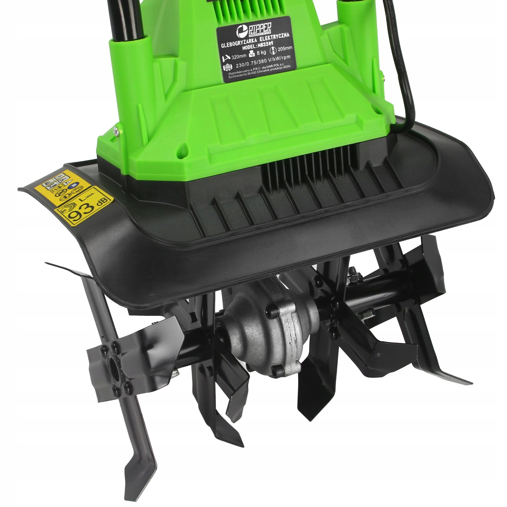 GLEBOGRYZARKA ELEKTRYCZNA KULTYWATOR DO GLEBY ZIEMI 32cm 1500W 2w1 4NOŻE +P