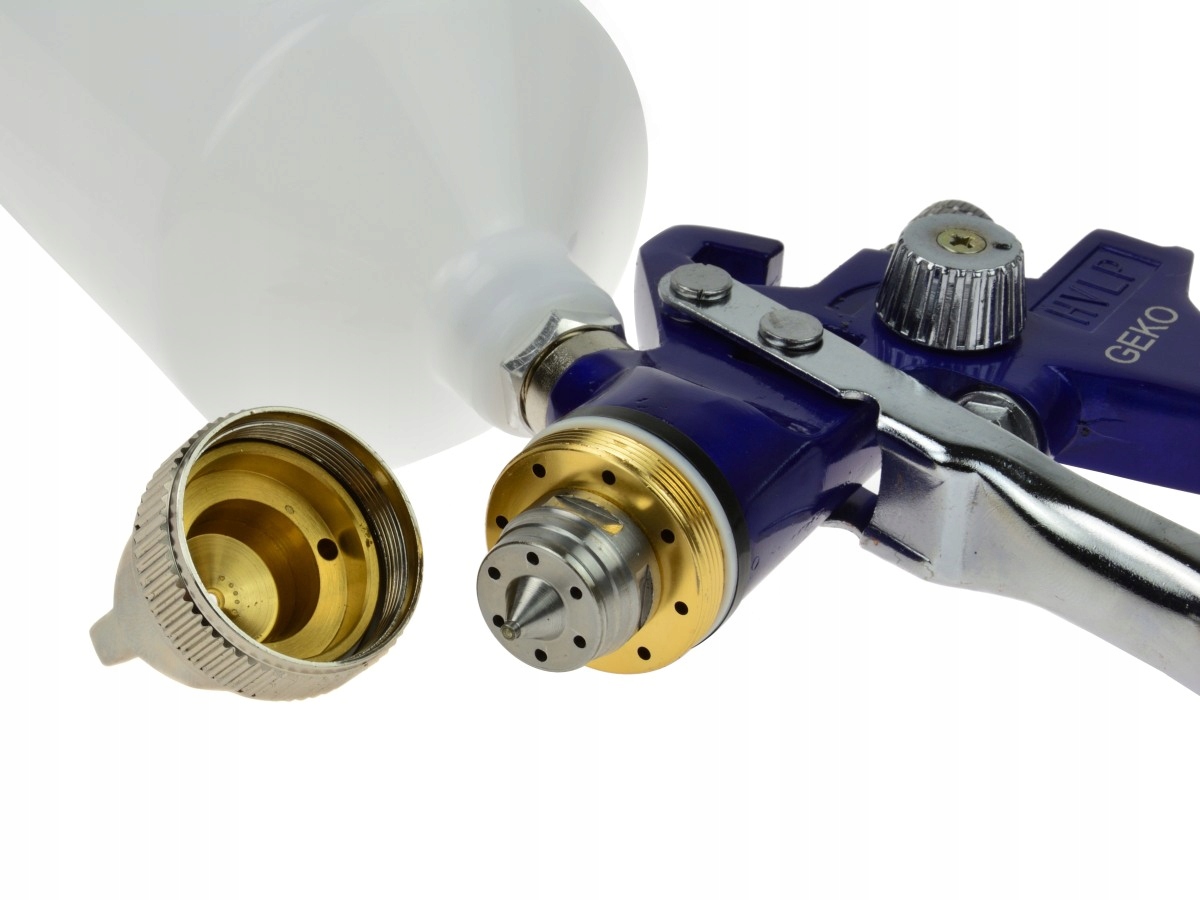 PISTOLET LAKIERNICZY HVLP 1,4 ZBIORNIK 600 ml + REDUKTOR ODWADNIACZ G03151