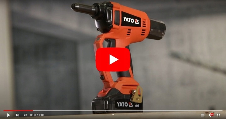 YATO NITOWNICA BEZSZCZOTKOWA AKU 18V 2040kg 20KN