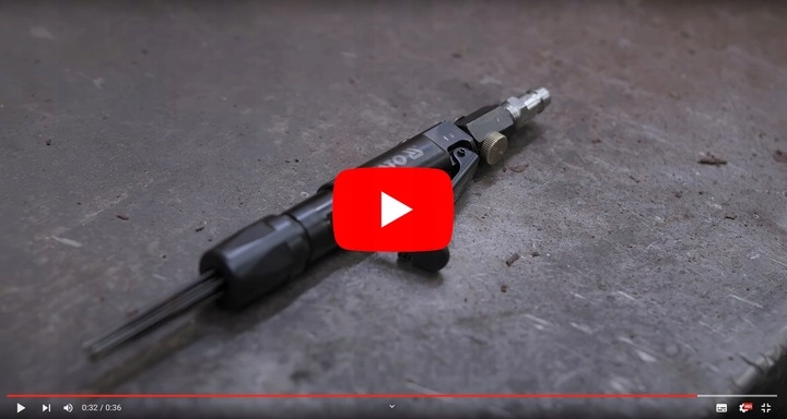 YATO PNEUMATYCZNY MŁOTEK IGŁOWY MINI 13IG YT-09913