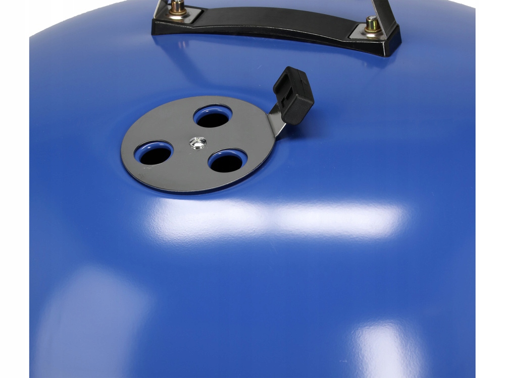 GRILL OGRODOWY WĘGLOWY OKRĄGŁY Z POKRYWĄ RUSZT XXL KÓŁKA POKRYWA 54CM 20302
