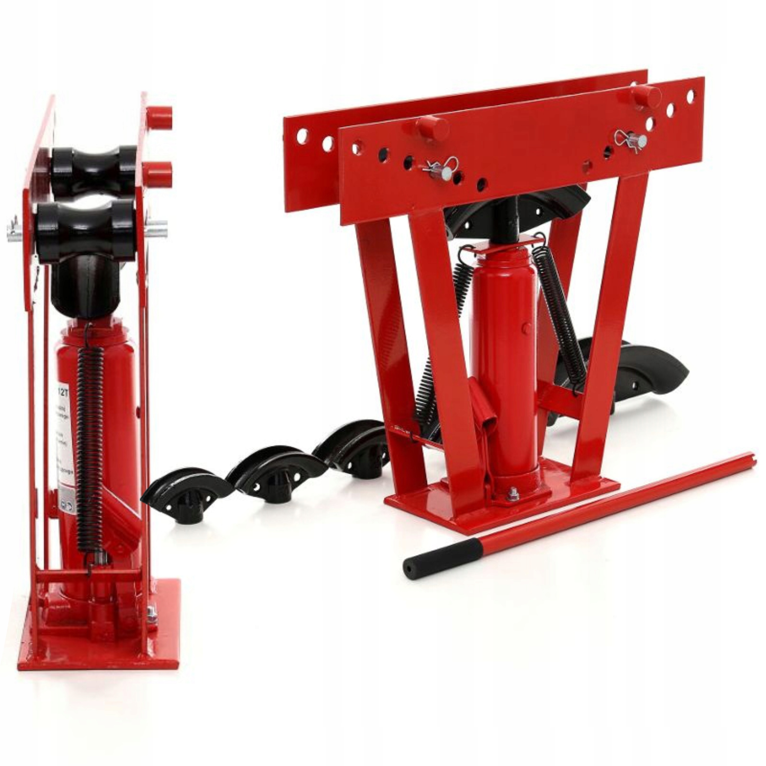 KRAFT&DELE STALOWA GIĘTARKA HYDRAULICZNA DO RUR 12 TON 6 PROFILI KD338