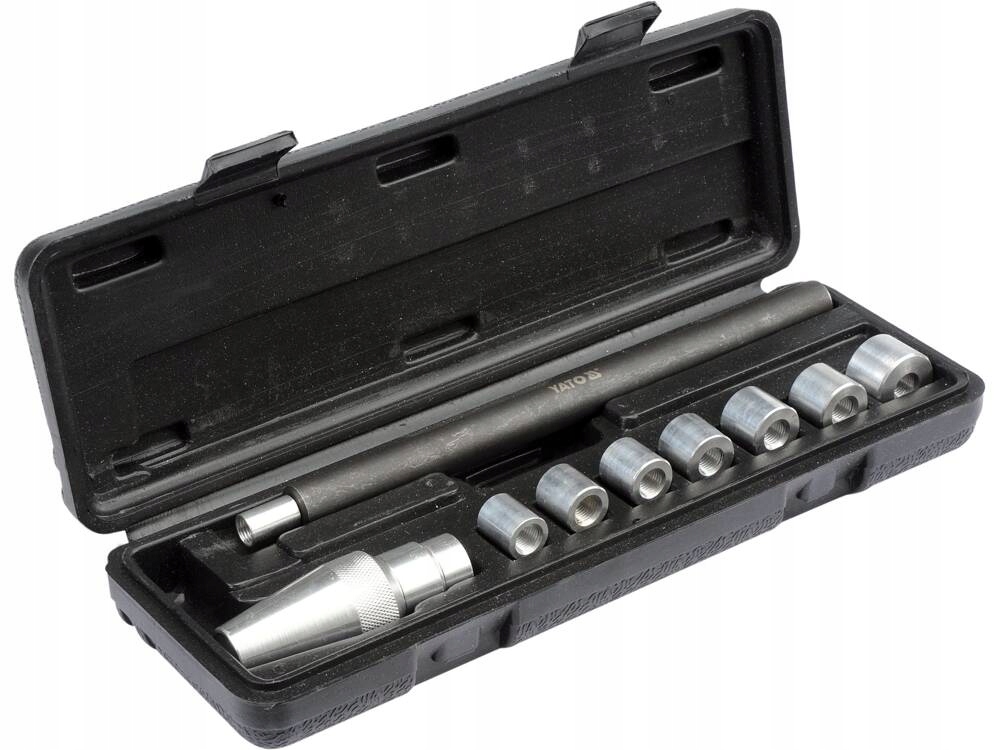 YATO ZESTAW DO CENTROWANIA TARCZY SPRZĘGŁOWEJ 9 el WALIZKA YT-06311