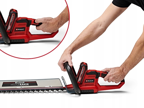 EINHELL SEKATOR NOŻYCE DO ŻYWOPŁOTU KRZEWÓW AKUMULATOROWE GE-CH 18/60