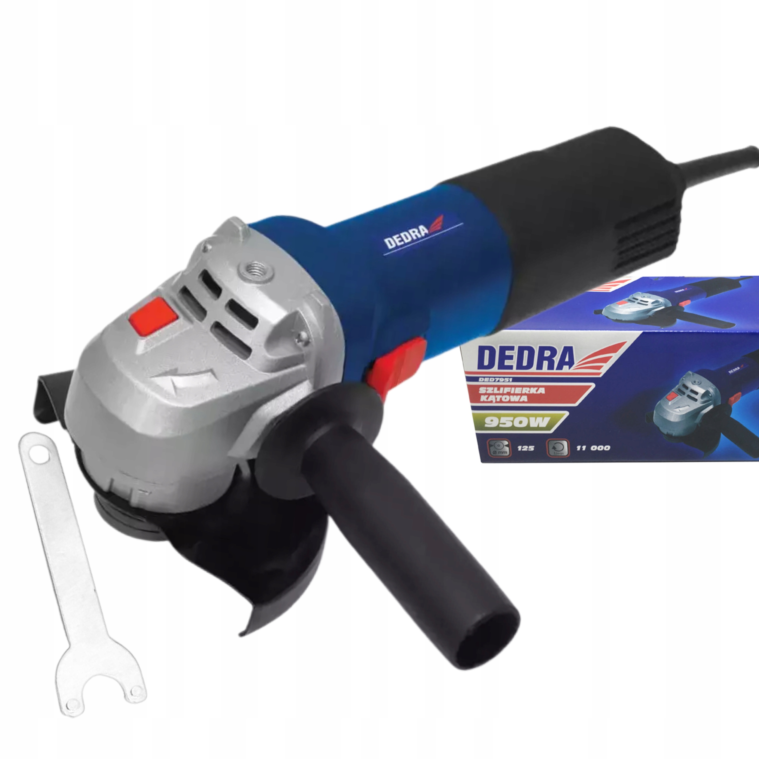DEDRA SZLIFIERKA KĄTOWA, DIAX DED7951 950W, 125MM