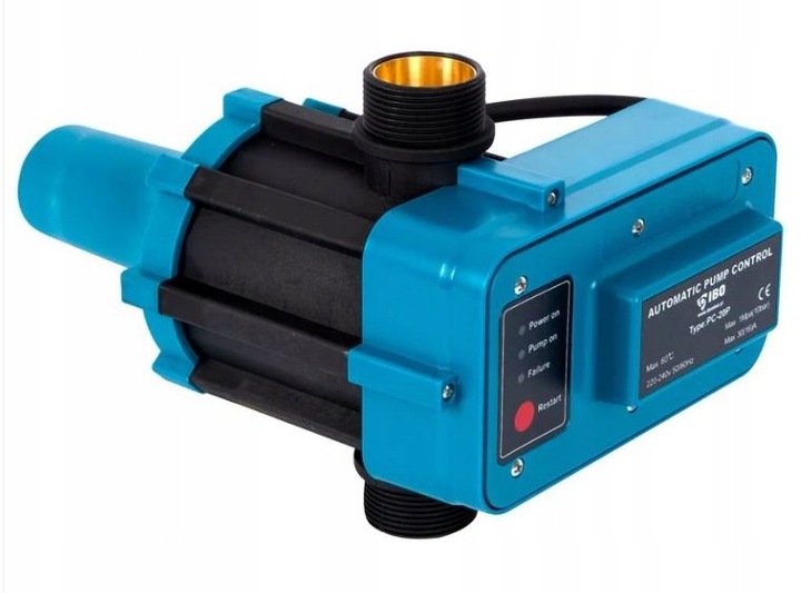 AUTOMATYCZNY WYŁĄCZNIK CIŚNIENIOWY DO POMPY HYDROFORU PC-20P IBO SUCHOBIEG