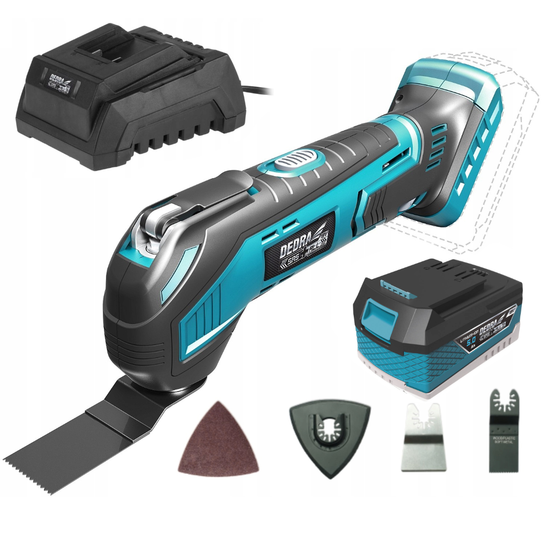 DEDRA URZĄDZENIE WIELOFUNKCYJNE MultiTool 18V +5Ah