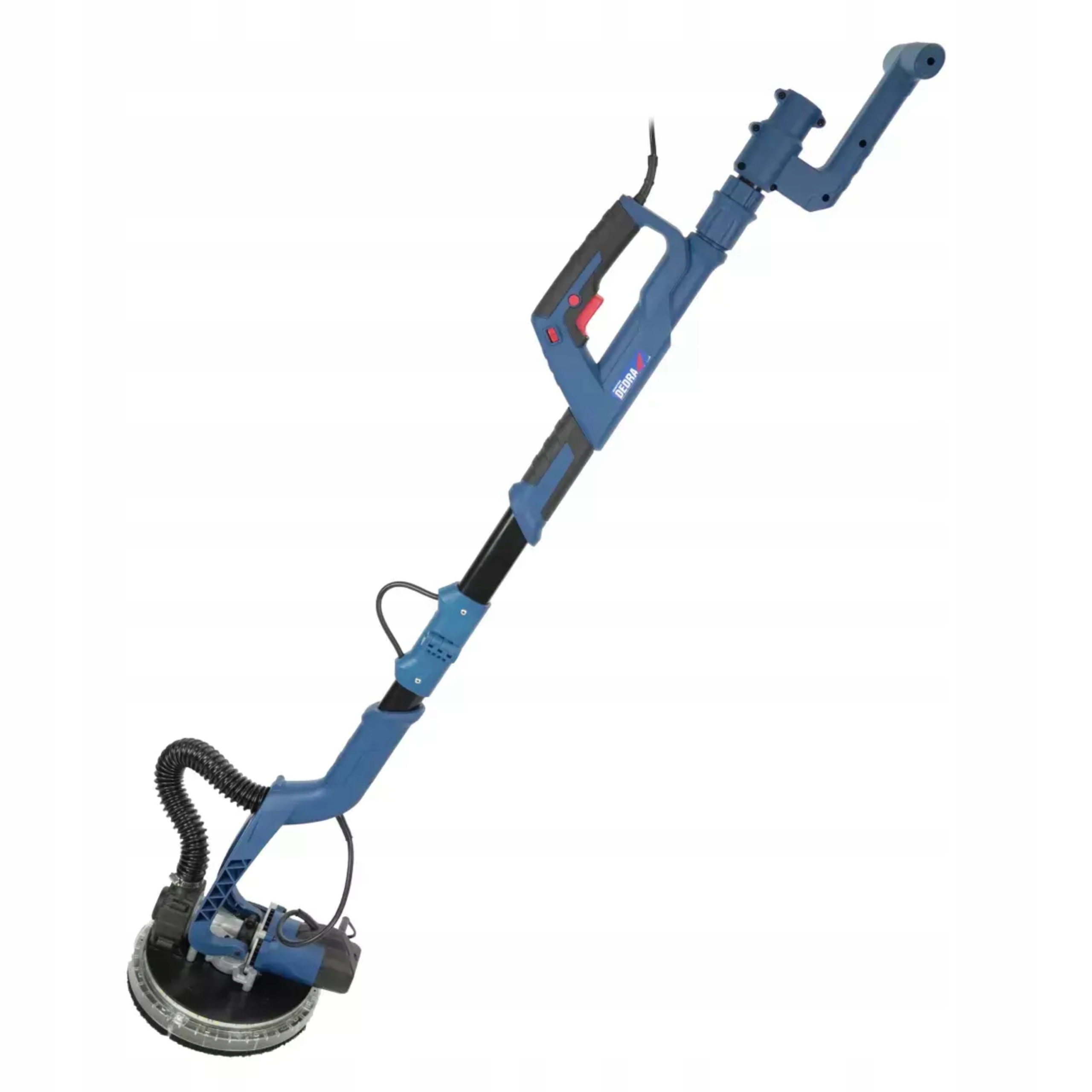 DEDRA SZLIFIERKA DO GIPSUTYNKU GŁADZI DED7766 225mm 750W LED TELESKOPOWA