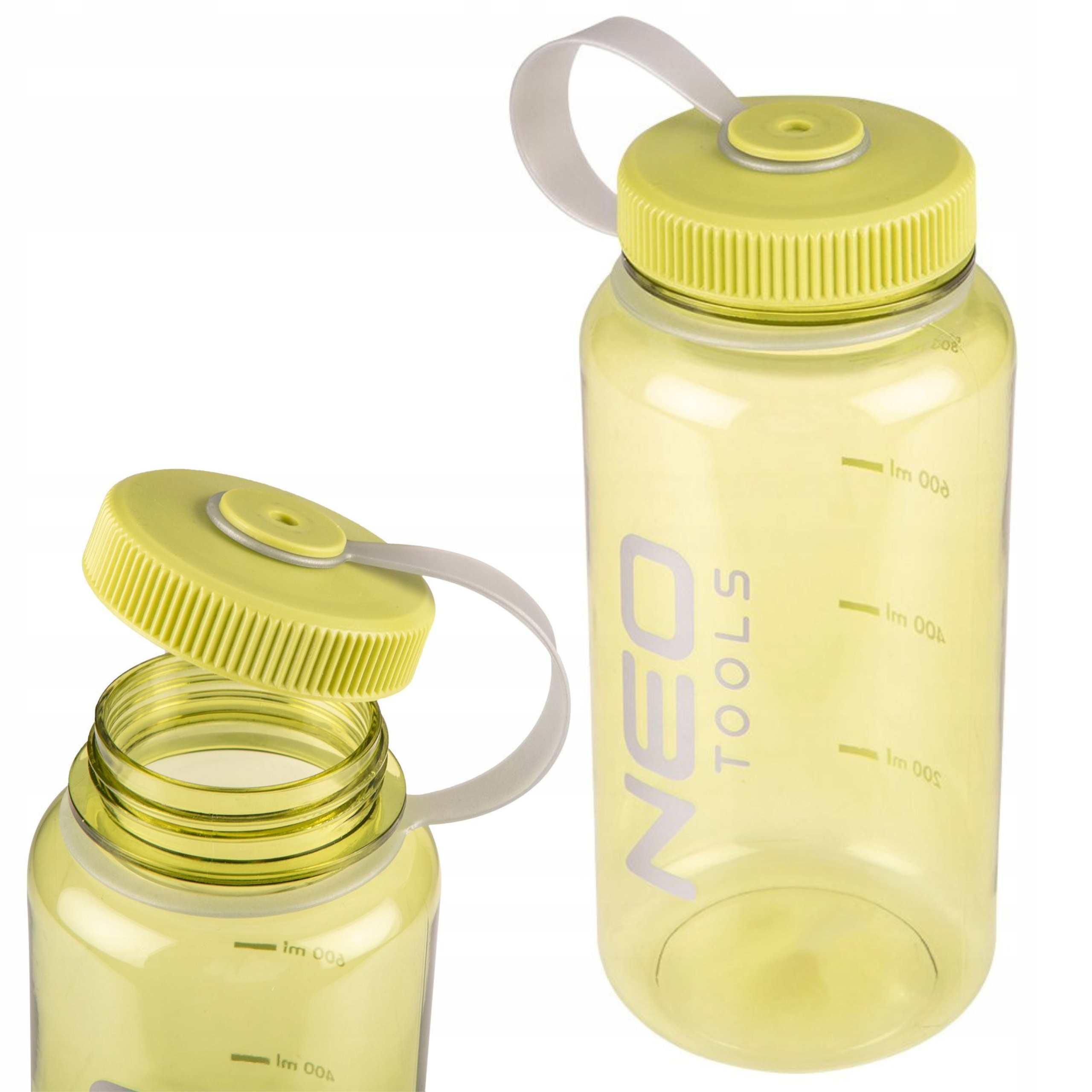 NEO TOOLS BUTELKA NA WODĘ 800 ML TRITAN BPA FREE PODZIAŁKA W ML 63-167