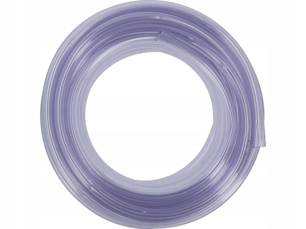WĄŻ JEDNOWARSTWOWY TECHNICZNY 14MM NIEZBROJONY PRZEZROCZYSTY PVC 25M 81440