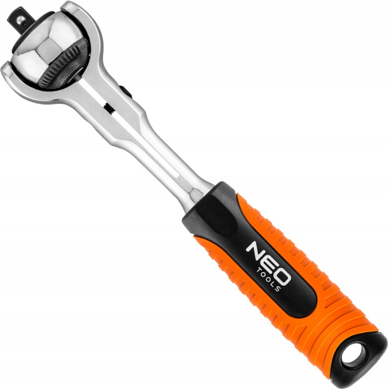 NEO TOOLS KLUCZ GRZECHOTKA 3/8" 360° 200mm OBROTOWA GŁOWICA 72T NEO 08-543