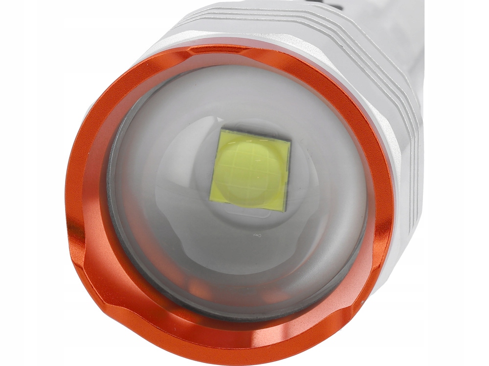 LATARKA KLASYCZNA AKUMULATOROWA 50W 4500LM 4-TRYBY LED ALUMINIUM 88556