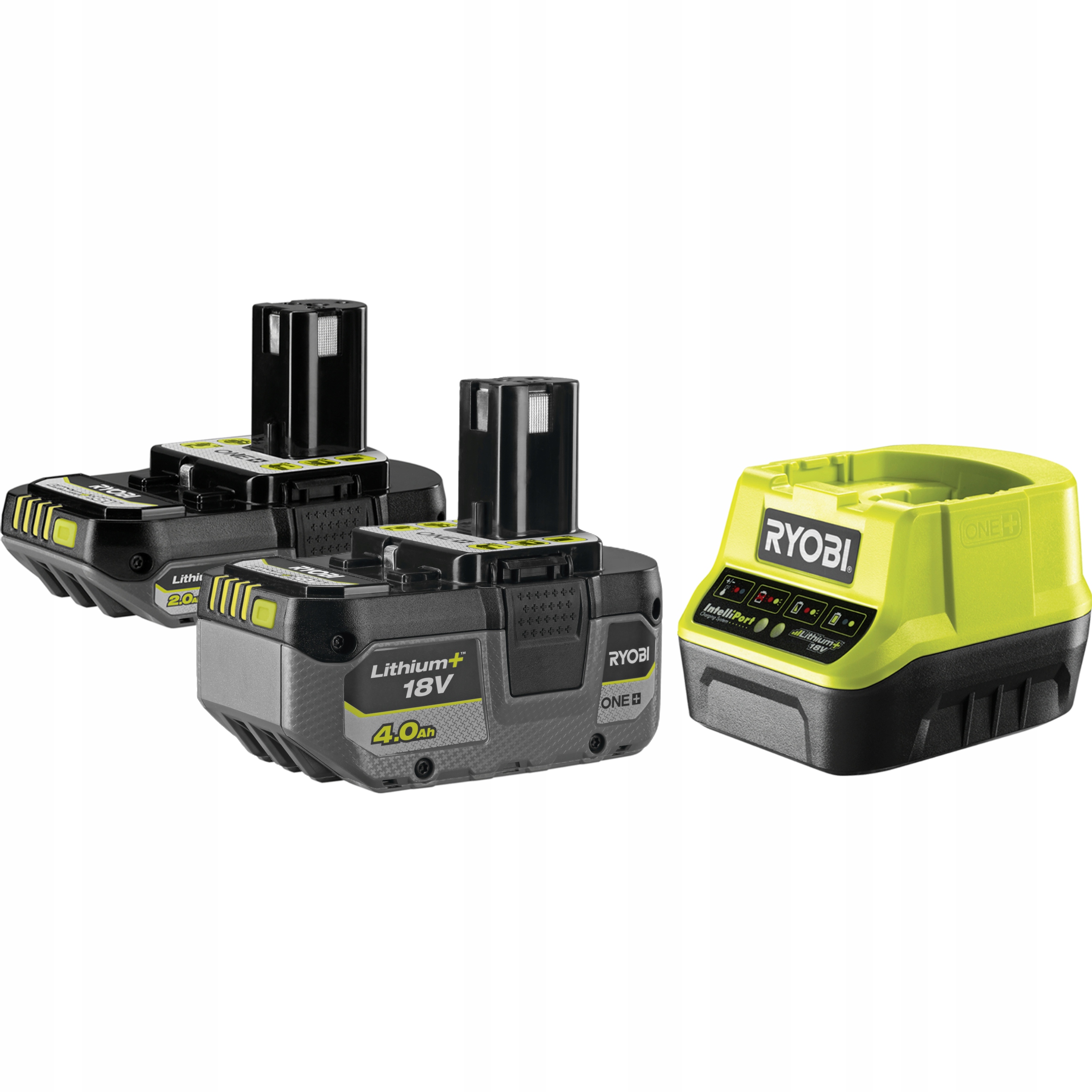 RYOBI WIERTARKO-WKRĘTARKA UDAROWA +AKUMULATORY 4AH 2AH RPD18BL1-2C42S