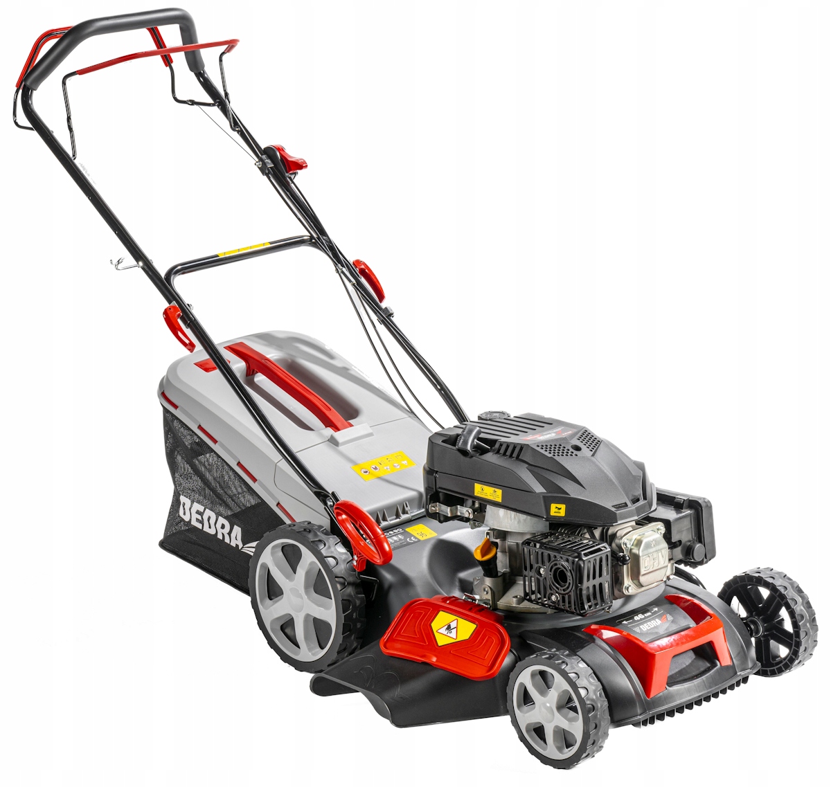 DEDRA KOSIARKA SPALINOWA 46CM NAPĘD 176CM3 3.6KW 9NM MIELENIE KOSZ 60L