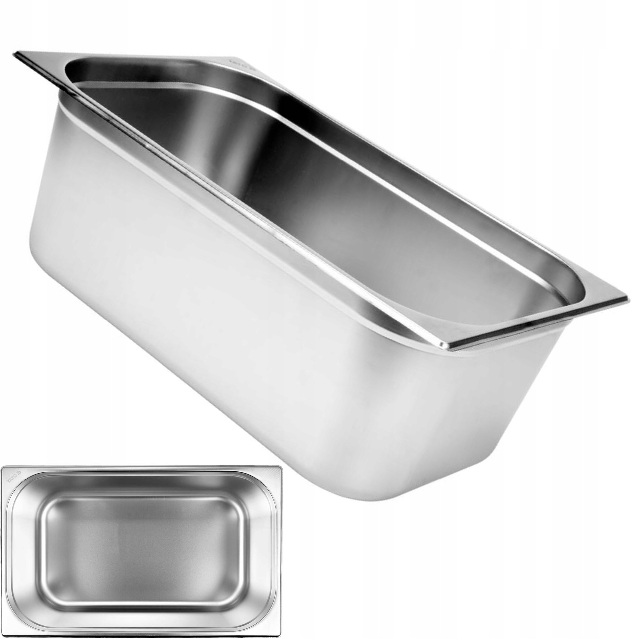 POJEMNIK GASTRONOMICZNY STAL NIERDZEWNA GN 1/1 200MM 26L YATO YG-00255