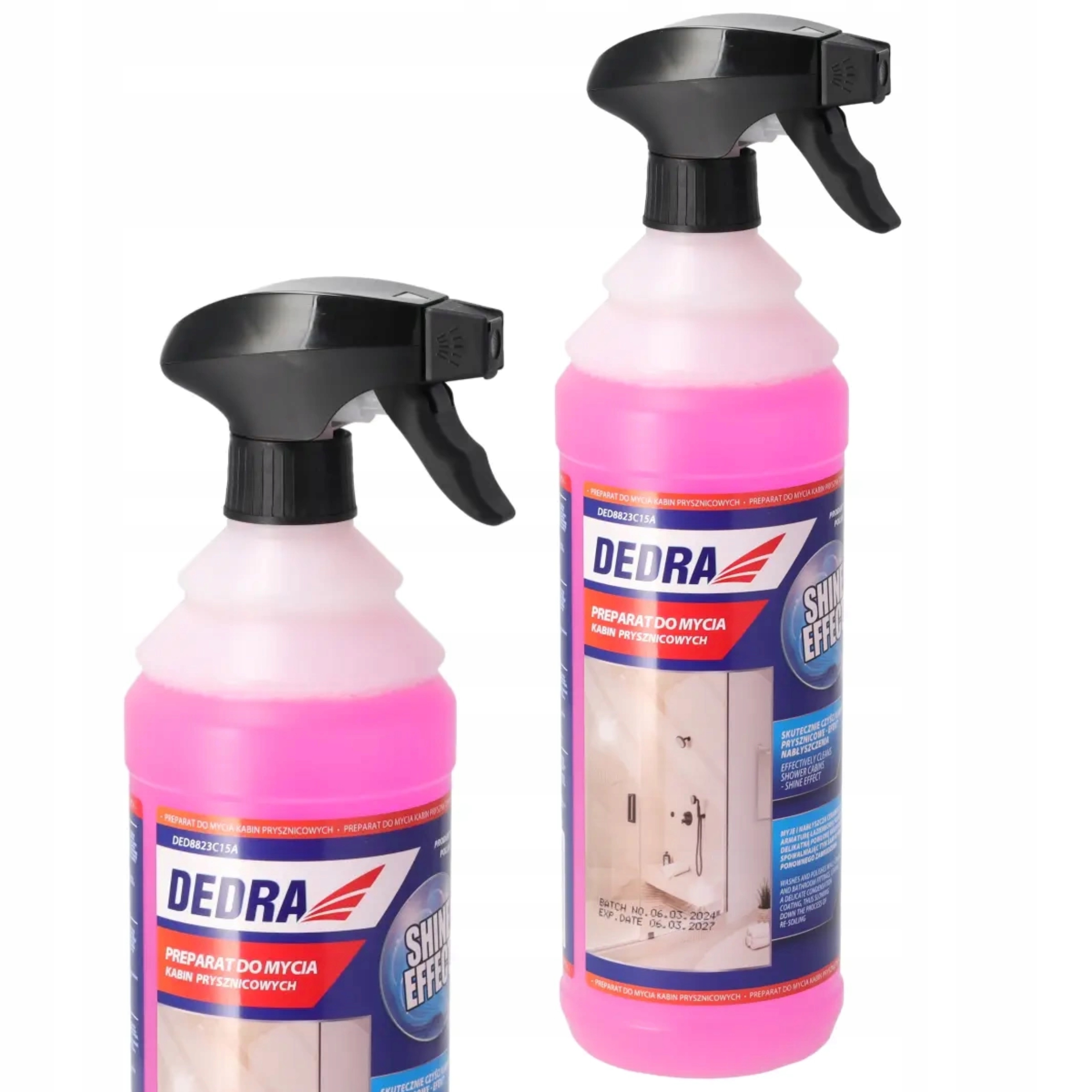 DEDRA PREPARAT DO MYCIA KABIN PRYSZNICOWYCH 1L PŁYNU DED8823C15A