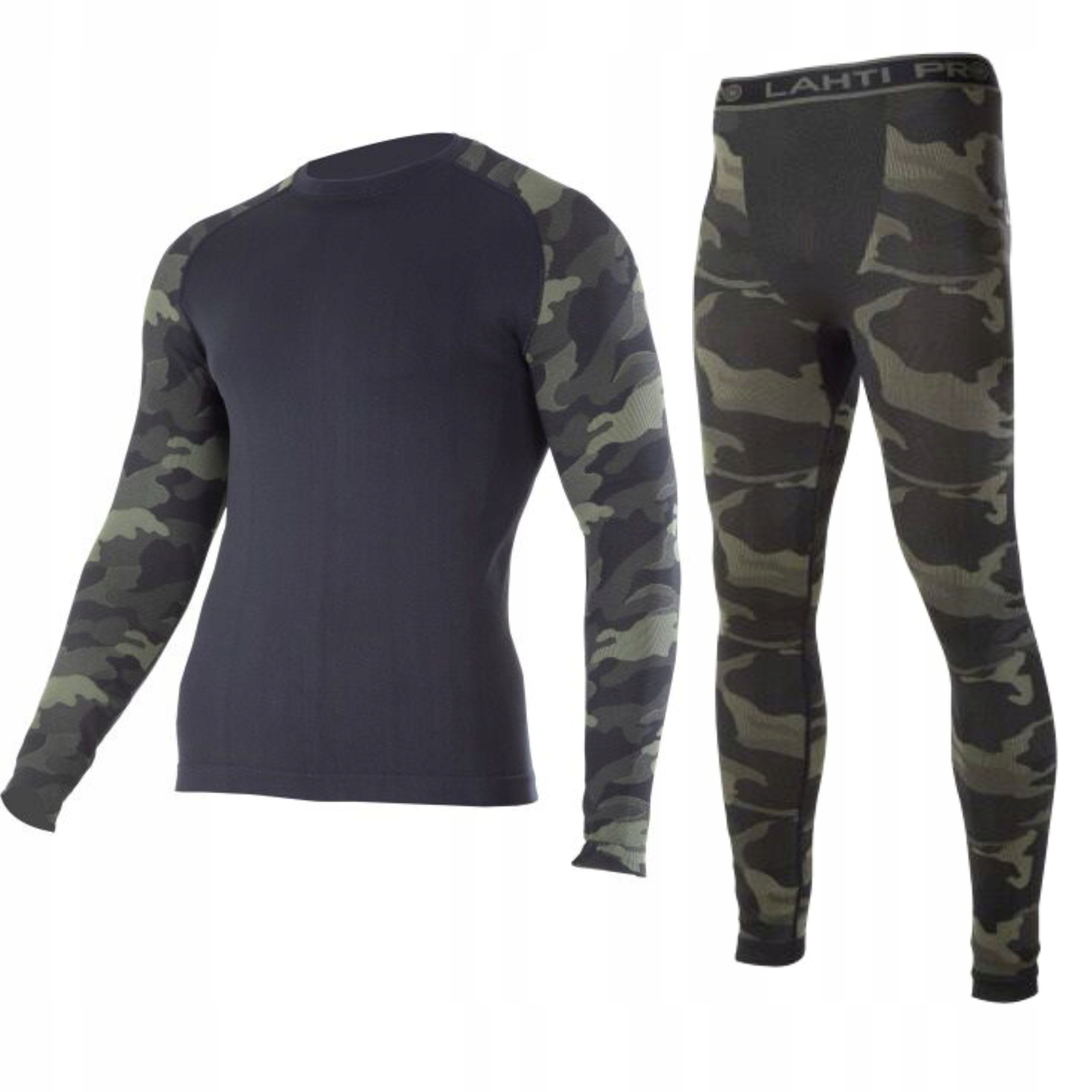 LAHTI PRO ZESTAW KOSZULKA + KALESONY TERMOAKTYWNE L41208/9 MORO r. L/XL