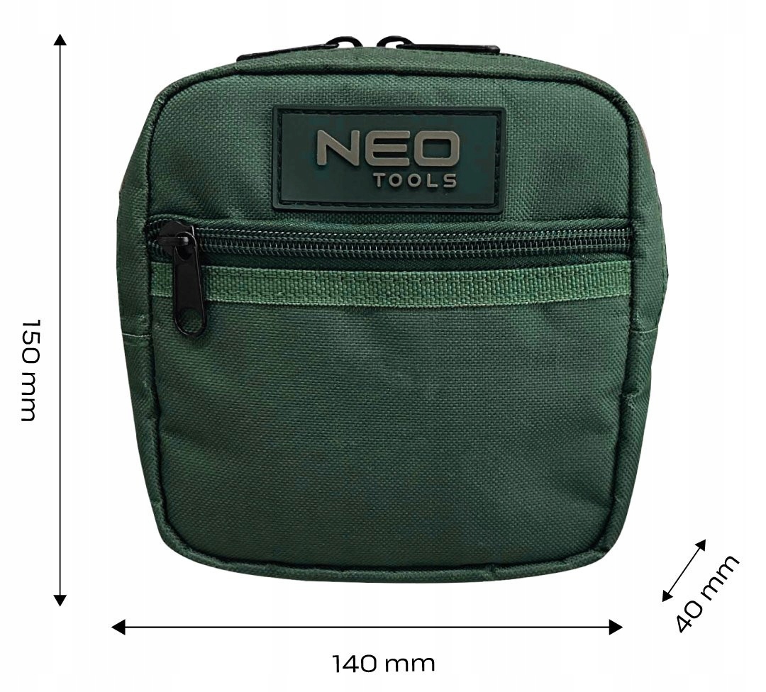 NEO SASZETKA BIODROWA TURYSTYCZNA TREKINGOWA Z PRZEGRÓDKAMI ZIELONA 84-327