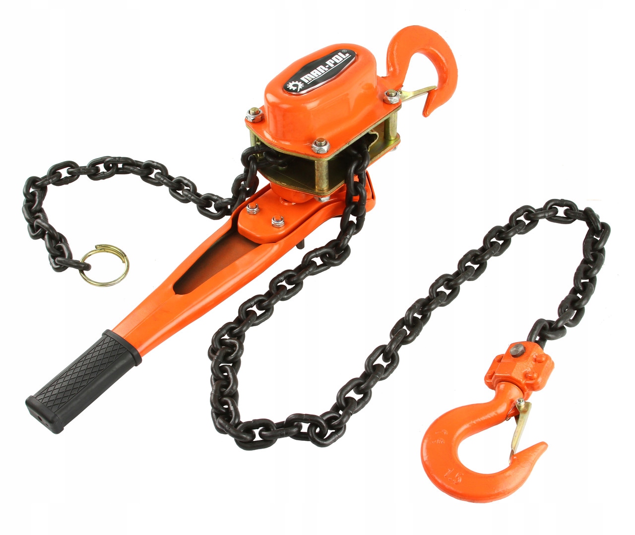 MAR-POL WCIĄGARKA ŁAŃCUCHOWA Z GRZECHOTKĄ 1500KG 1,5T KIFOR RUKCUG M80749