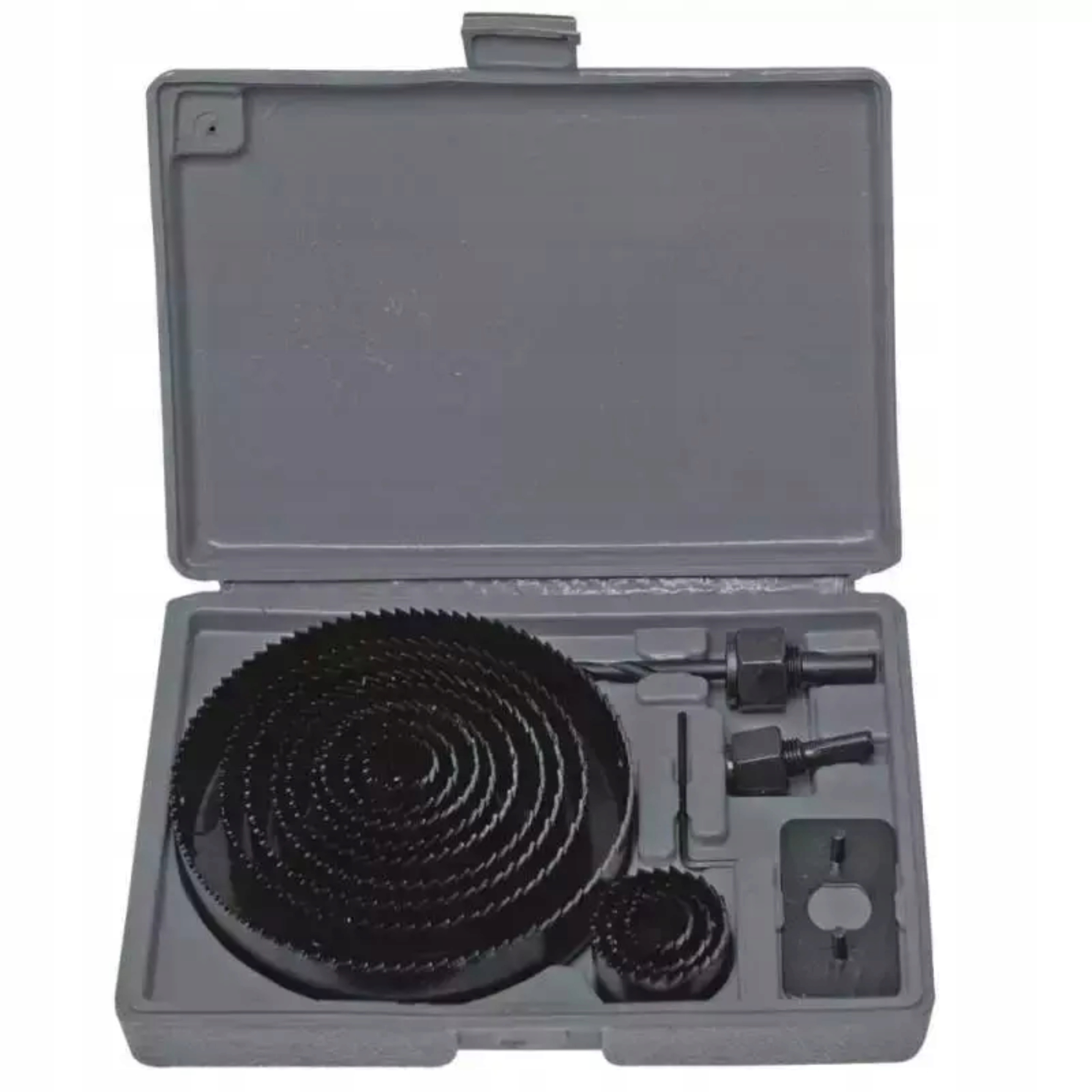 DEDRA ZESTAW KORONEK OTWORNIC PUSZKOWYCH DO DREWNA 12SZTUK 19-127MM DED0793