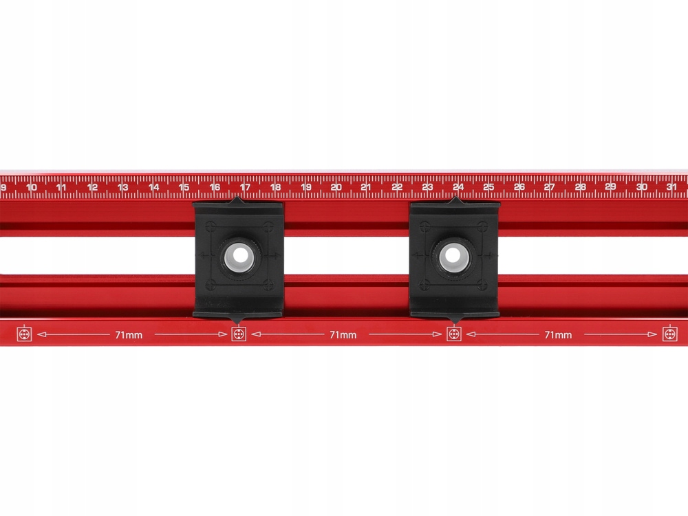 YATO POZIOMNICA 400 mm 2 LIBELLE DLA ELEKTRYKÓW ALUMINIUM YT-30327
