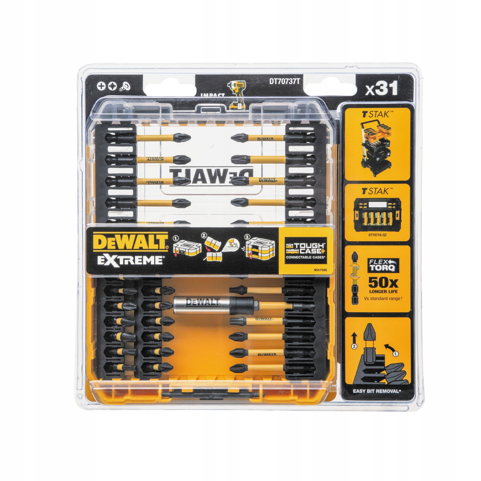 DEWALT DT70737T BITY UDAROWE FLEXTORQ 31el EXTREME