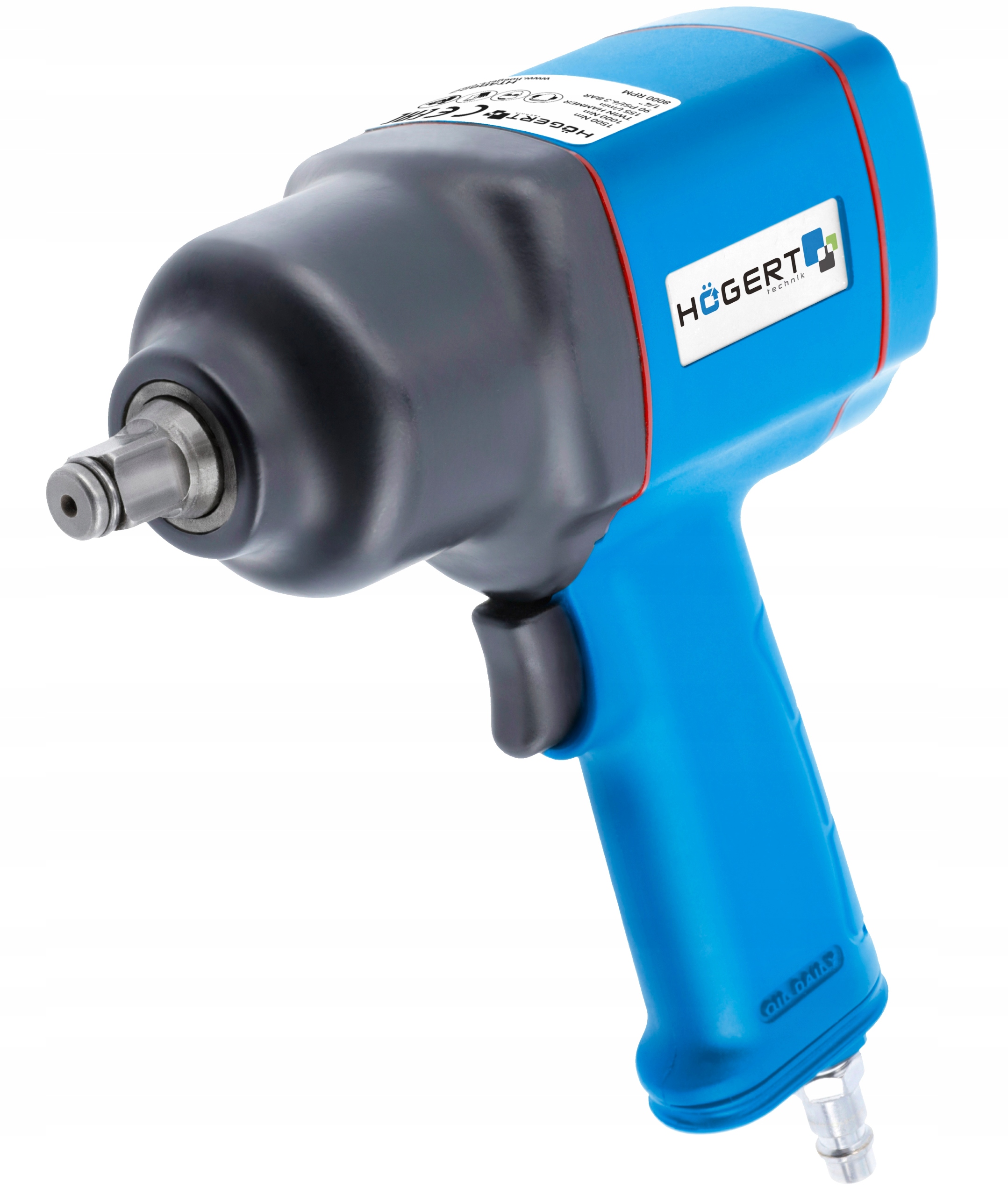 KLUCZ PNEUMATYCZNY udarowy 1500Nm 1/2 HOGERT +10na