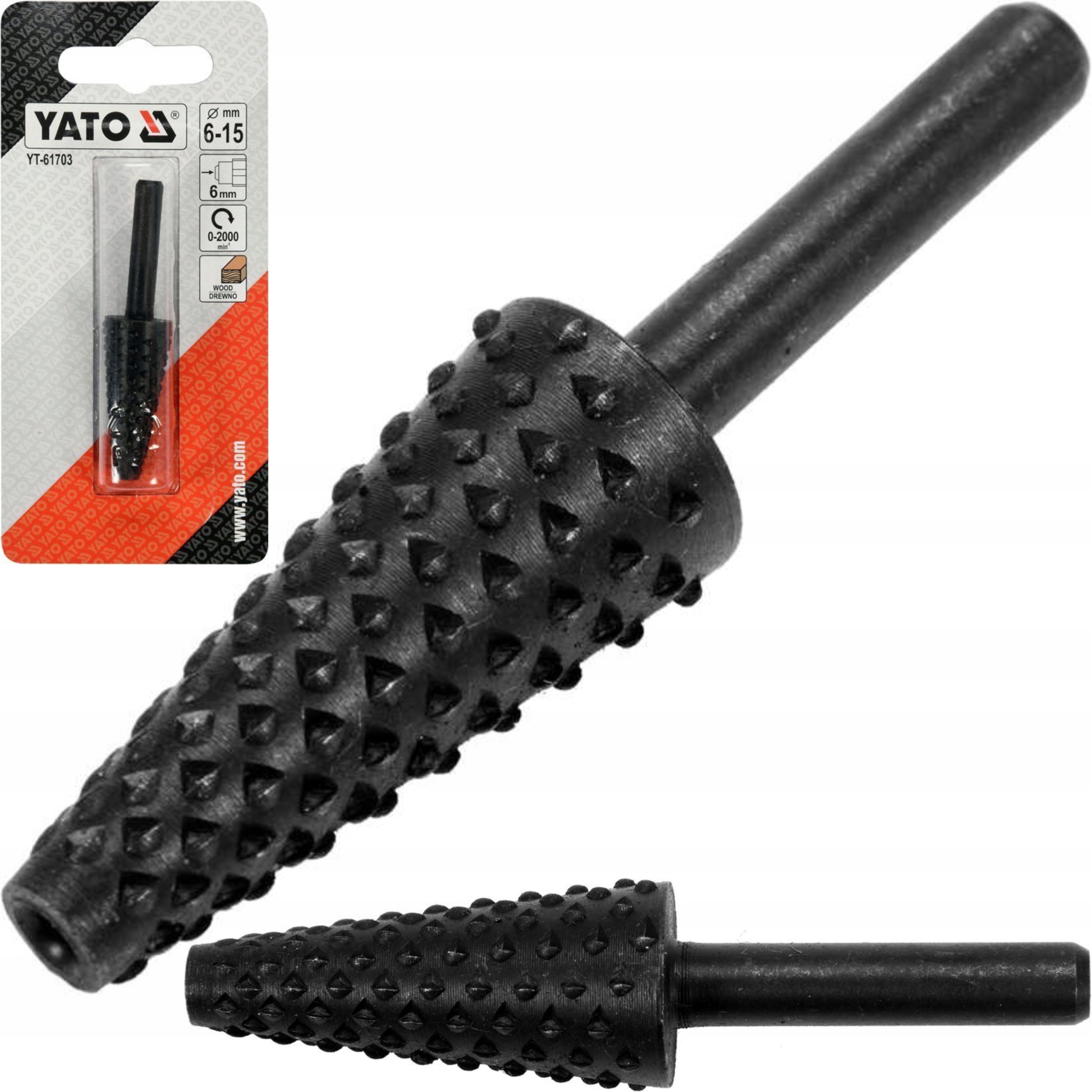 YATO FREZ STOPNIOWY 6-15MM DO DREWNA NA WIERTARKĘ