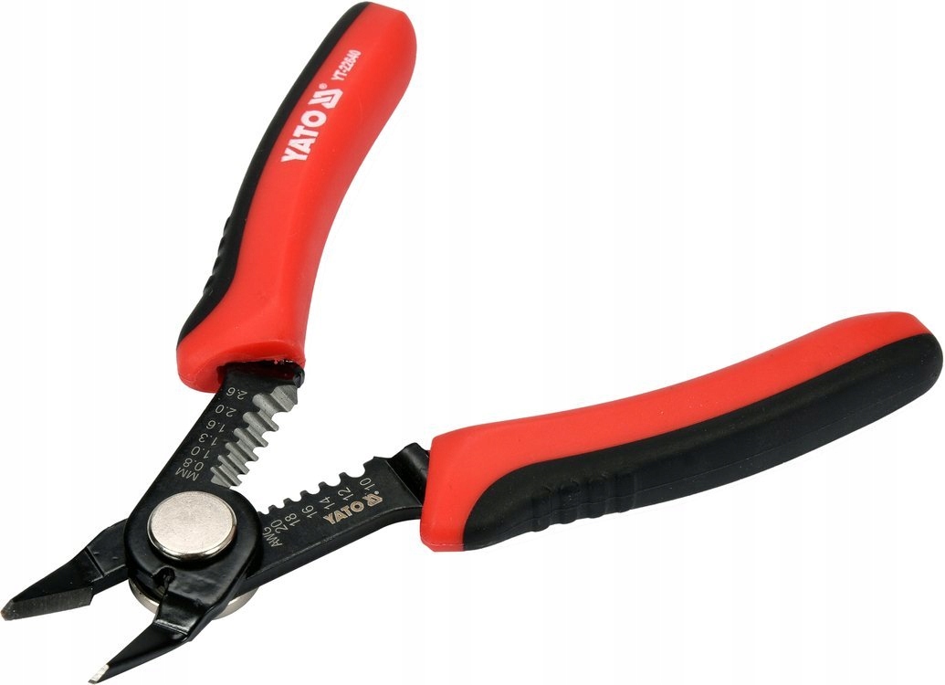 YATO OBCINAK ELEKTRYCZNY 140MM DO ŚCIĄGANIA IZOLACJI 0.8-2.6MM2 YT-22640