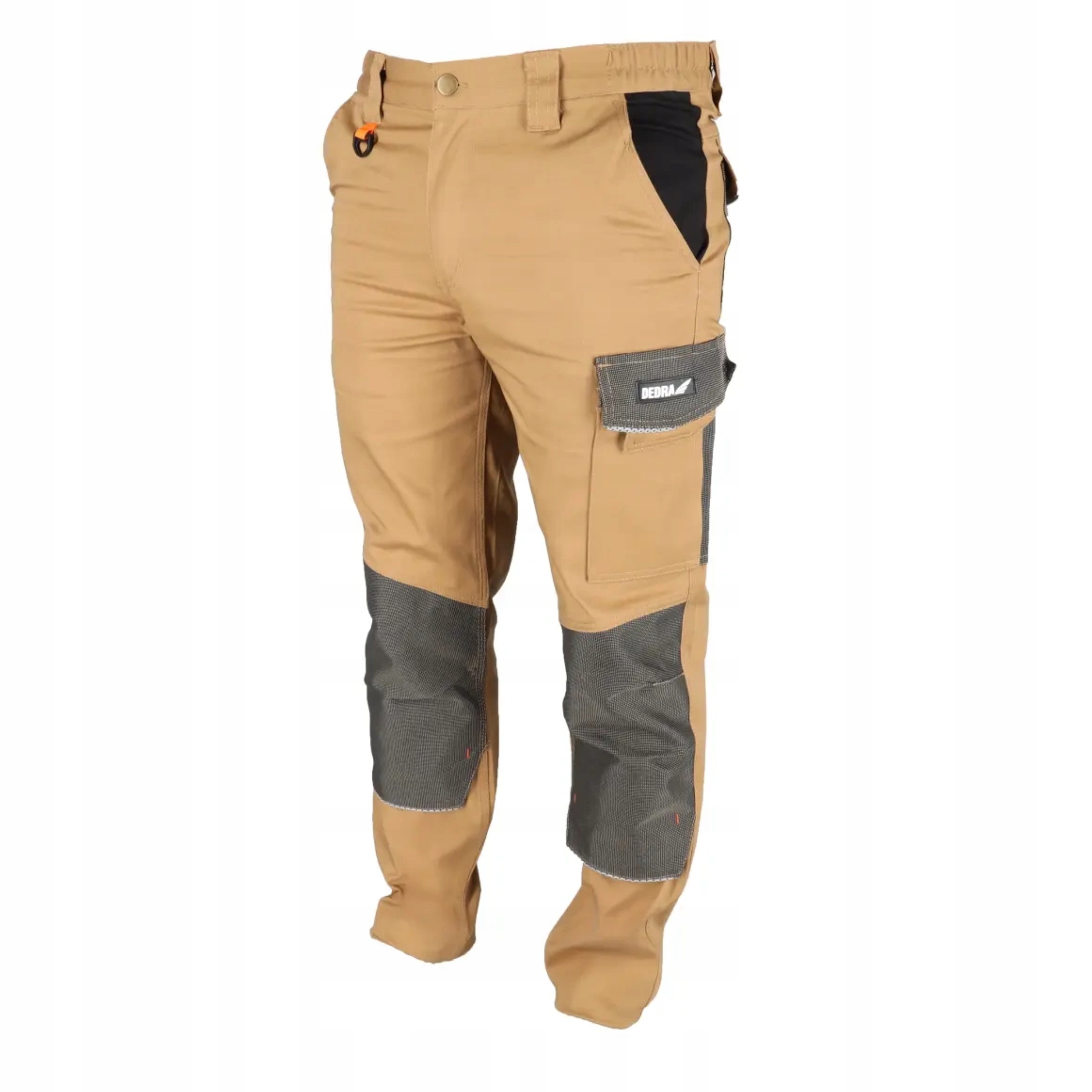 DEDRA SPODNIE OCHRONNE L/52 DŁUGIE BEŻOWE SLIM LINE 270G/M2 BH42SP-L