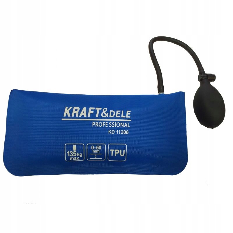 KRAFT&DELE PODUSZKA MONTAŻOWA POMPOWANA UDŹWIG DO 135KG 0-50MM KD11208