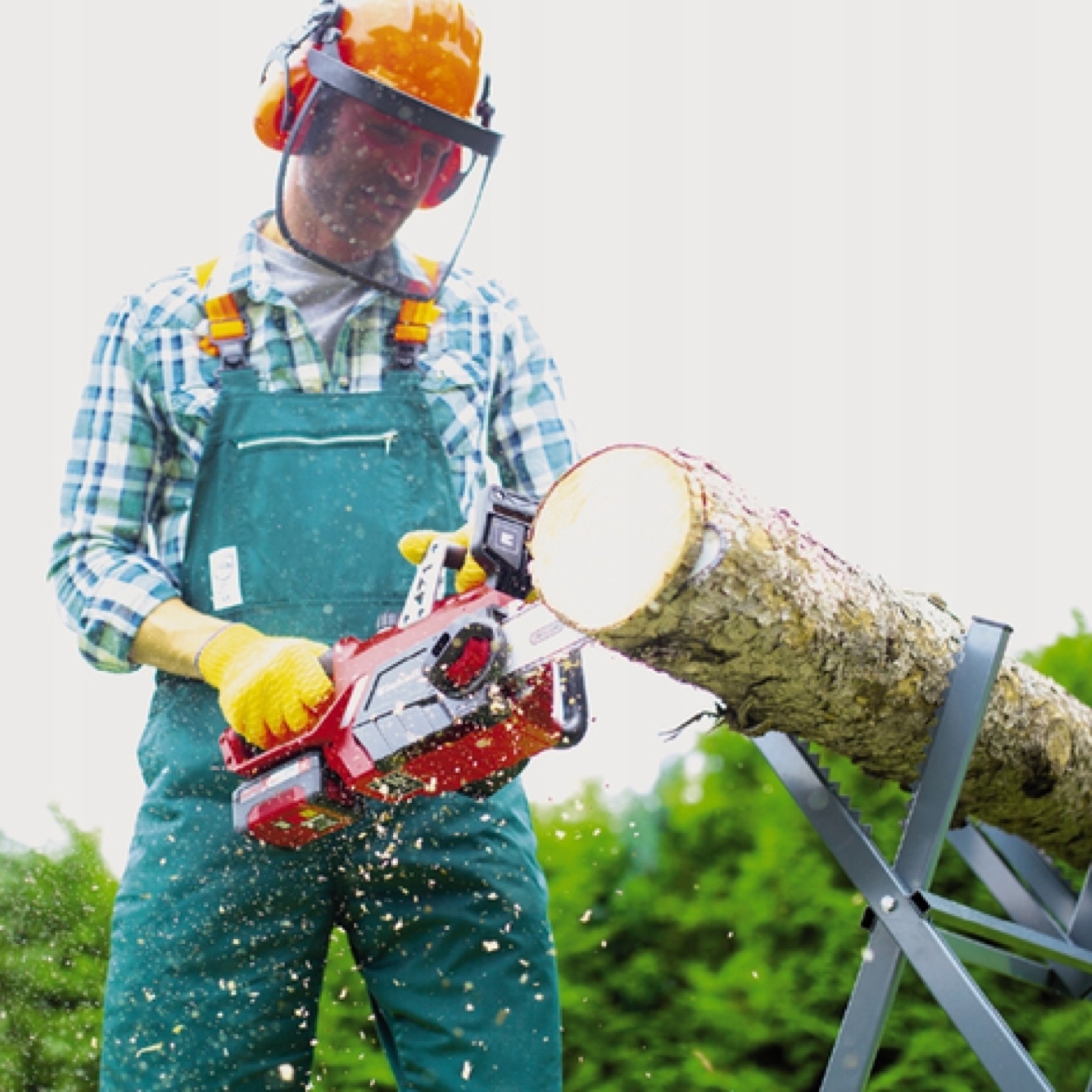 EINHELL AKUMULATOROWA PIŁA PILARKA ŁAŃCUCHOWA GE-LC 18/25-1 Li KIT 3,0Ah