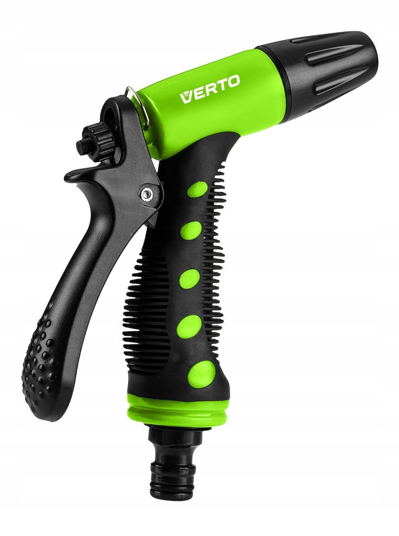 VERTO ZRASZACZ PISTOLETOWY REGULOWANY 2 FUNKCJE PISTOLET PODLEWANIA 15G718