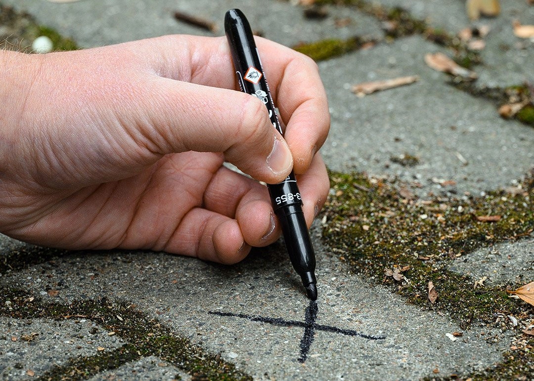 NEO TOOLS MARKER BUDOWLANY CZARNY PERMANENTNY WODOODPORNY OLEJOWY 13-855