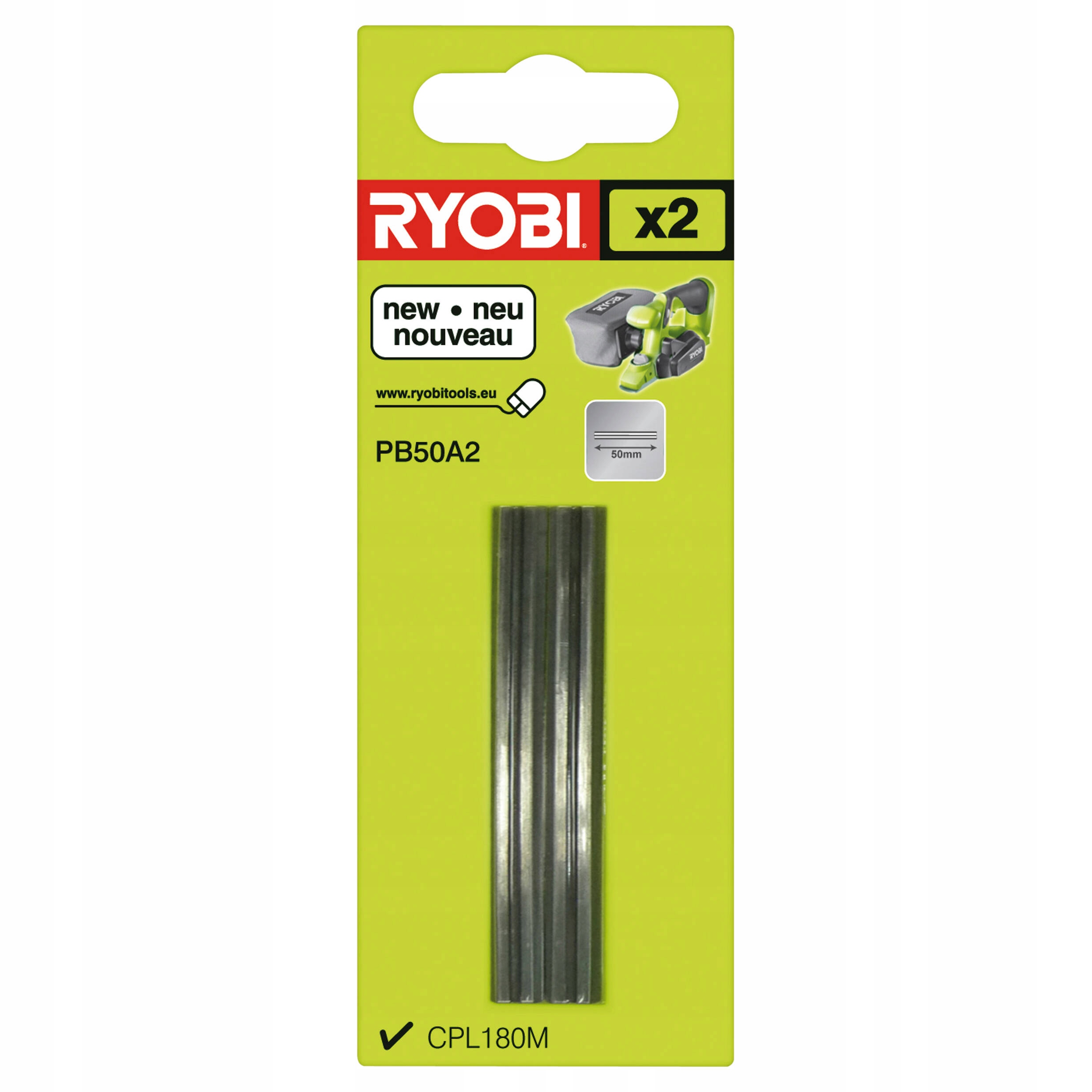 NOŻE DO STRUGA CPL180M 52mm Ryobi PB50A2 2 SZT