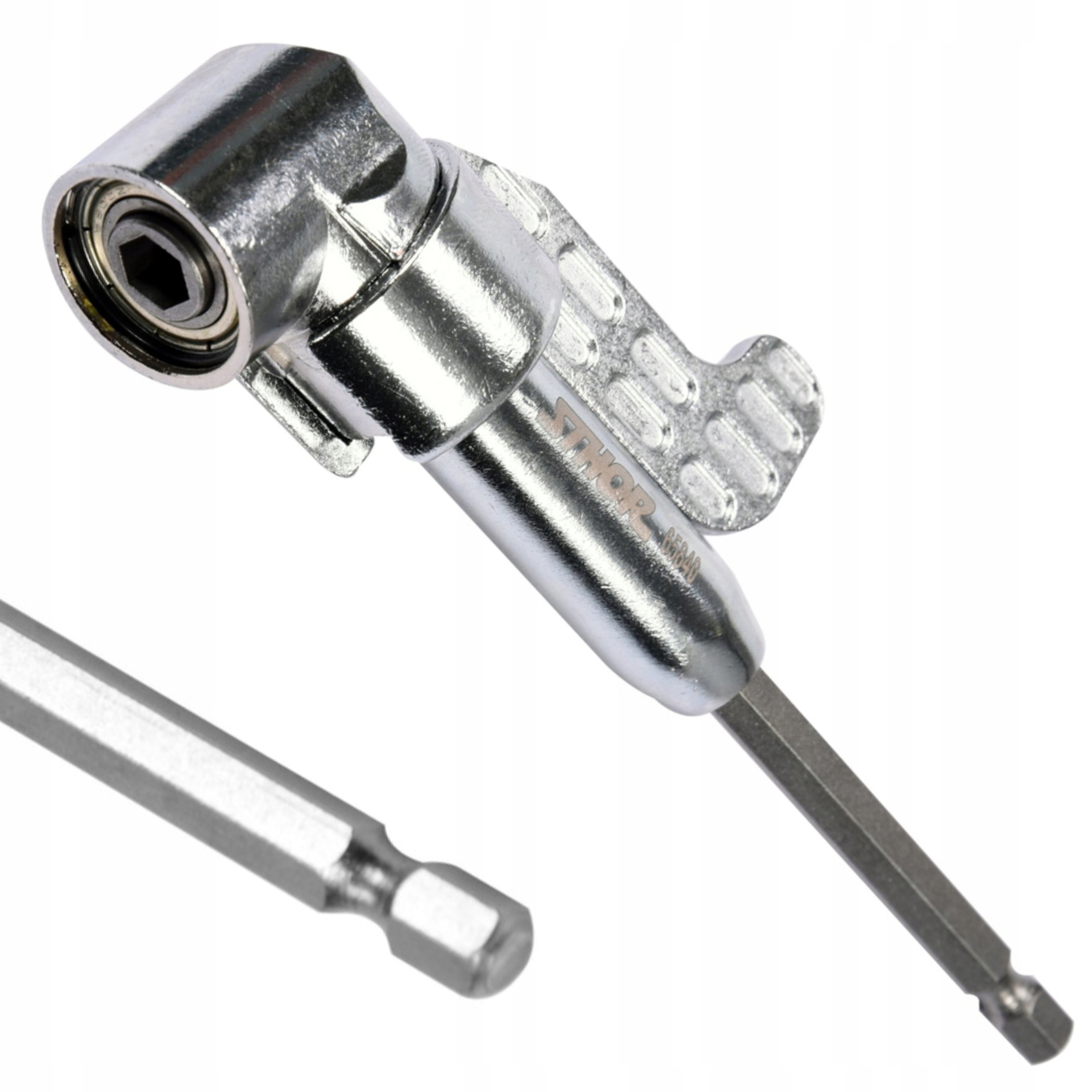 KĄTOWY ADAPTER Z PRZEKŁADNIĄ UCHWYT WKRĘTARKI PRZYSTAWKA BITÓW 65840