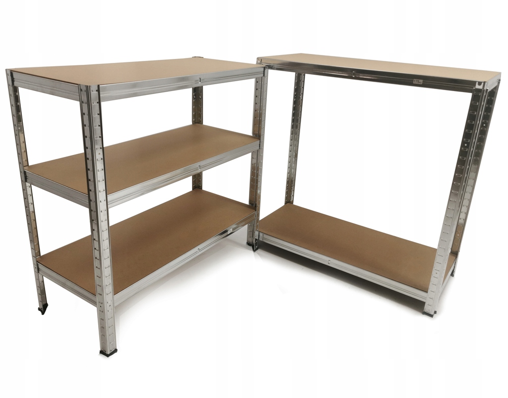 REGAŁ METALOWY MAGAZYNOWY WARSZTATOWY GARAŻOWY Z PÓŁKAMI 2W1 180x90x40