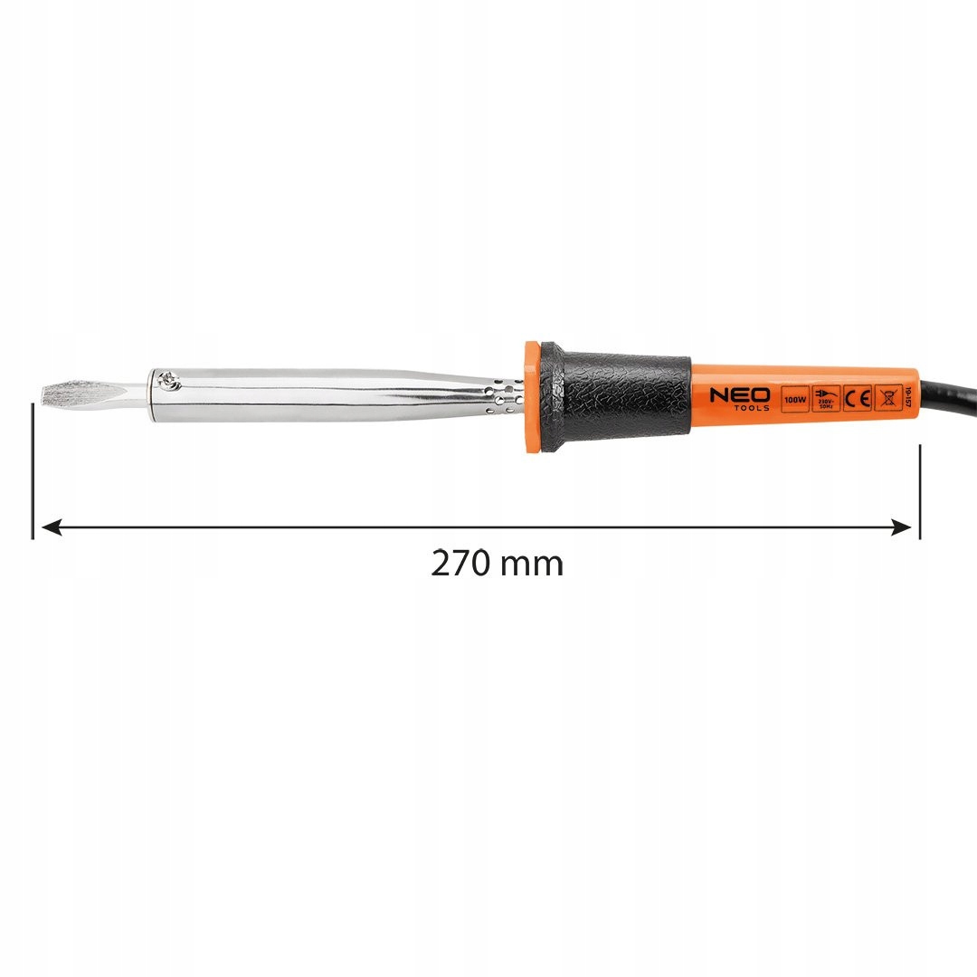 NEO LUTOWNICA GRZAŁKOWA OPOROWA DO ŁĄCZENIA METALÓW 100W 270mm 500C 19-157