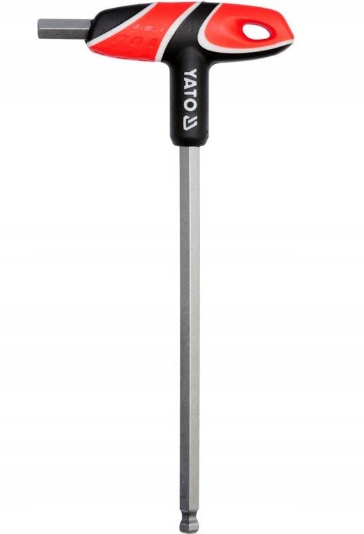 YATO KLUCZ TRZPIENIOWY HEX (Z KULKĄ) Z RĘKOJEŚCIĄ 10MM TYP T YT-05594